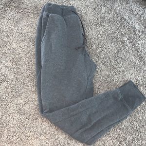 Gray joggers!